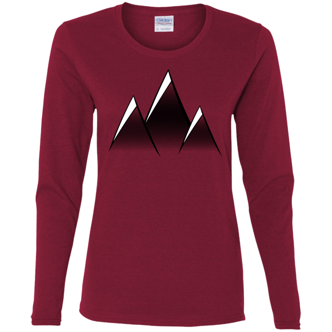 T-Shirts Cardinal / S Mountain Blades Women's Long Sleeve T-Shirt