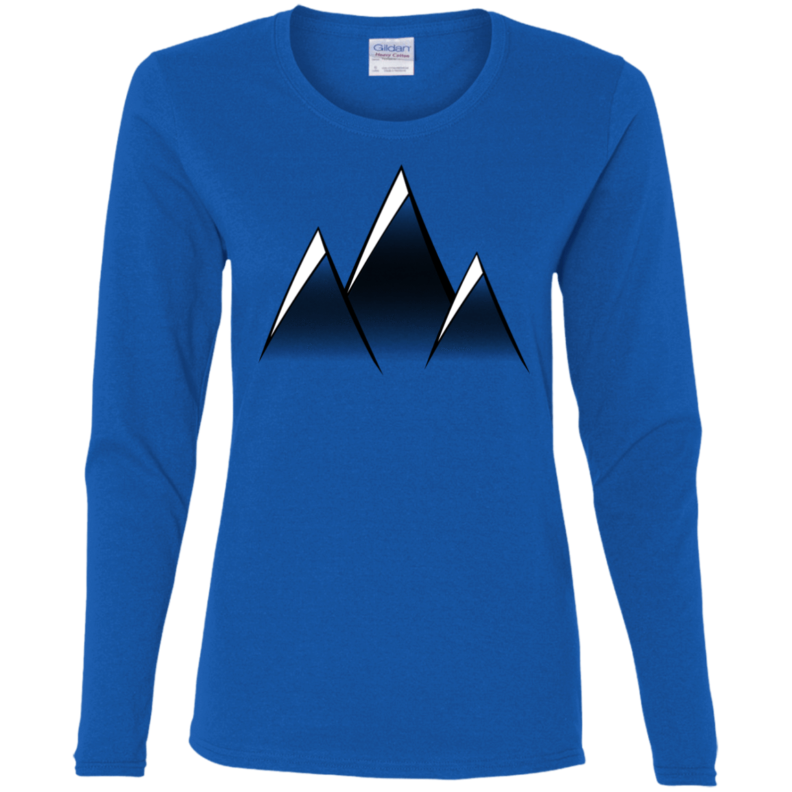 T-Shirts Royal / S Mountain Blades Women's Long Sleeve T-Shirt