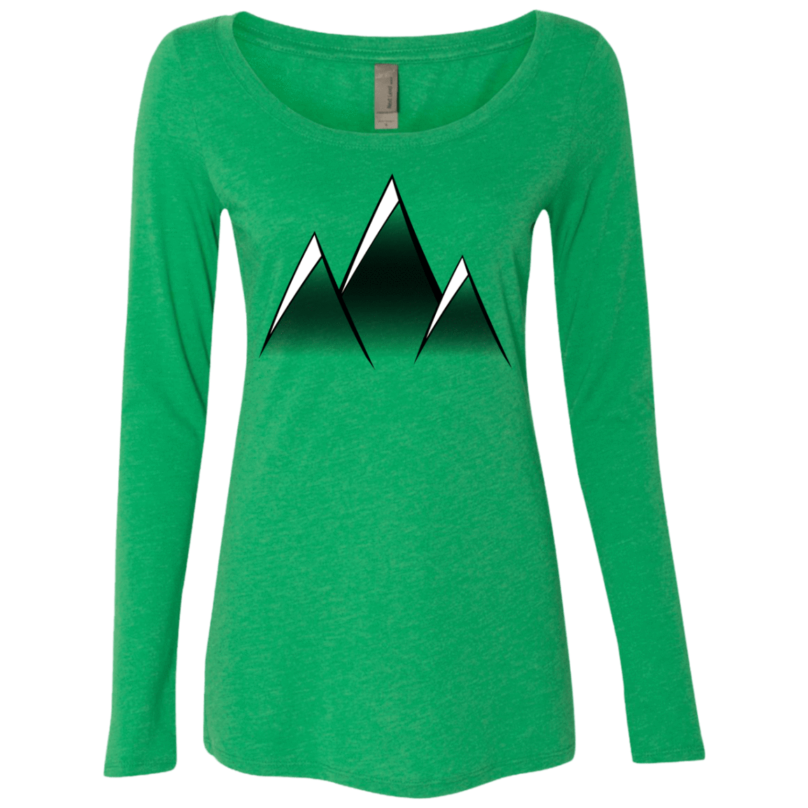 T-Shirts Envy / S Mountain Blades Women's Triblend Long Sleeve Shirt