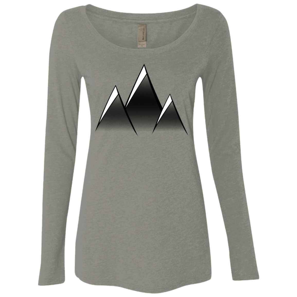 T-Shirts Venetian Grey / S Mountain Blades Women's Triblend Long Sleeve Shirt