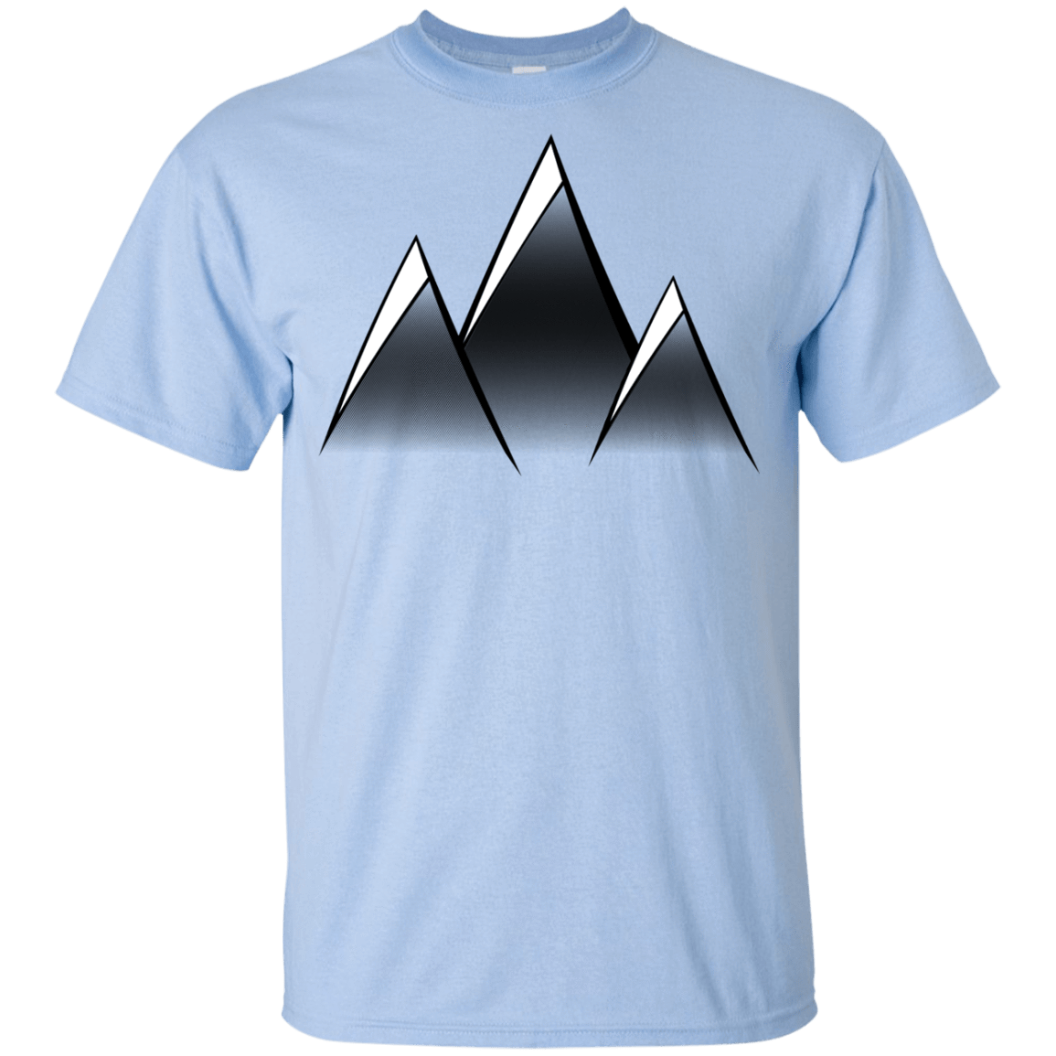 T-Shirts Light Blue / YXS Mountain Blades Youth T-Shirt