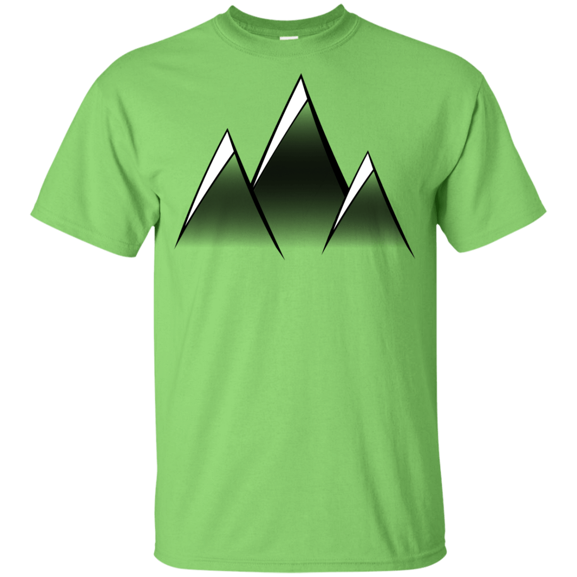 T-Shirts Lime / YXS Mountain Blades Youth T-Shirt
