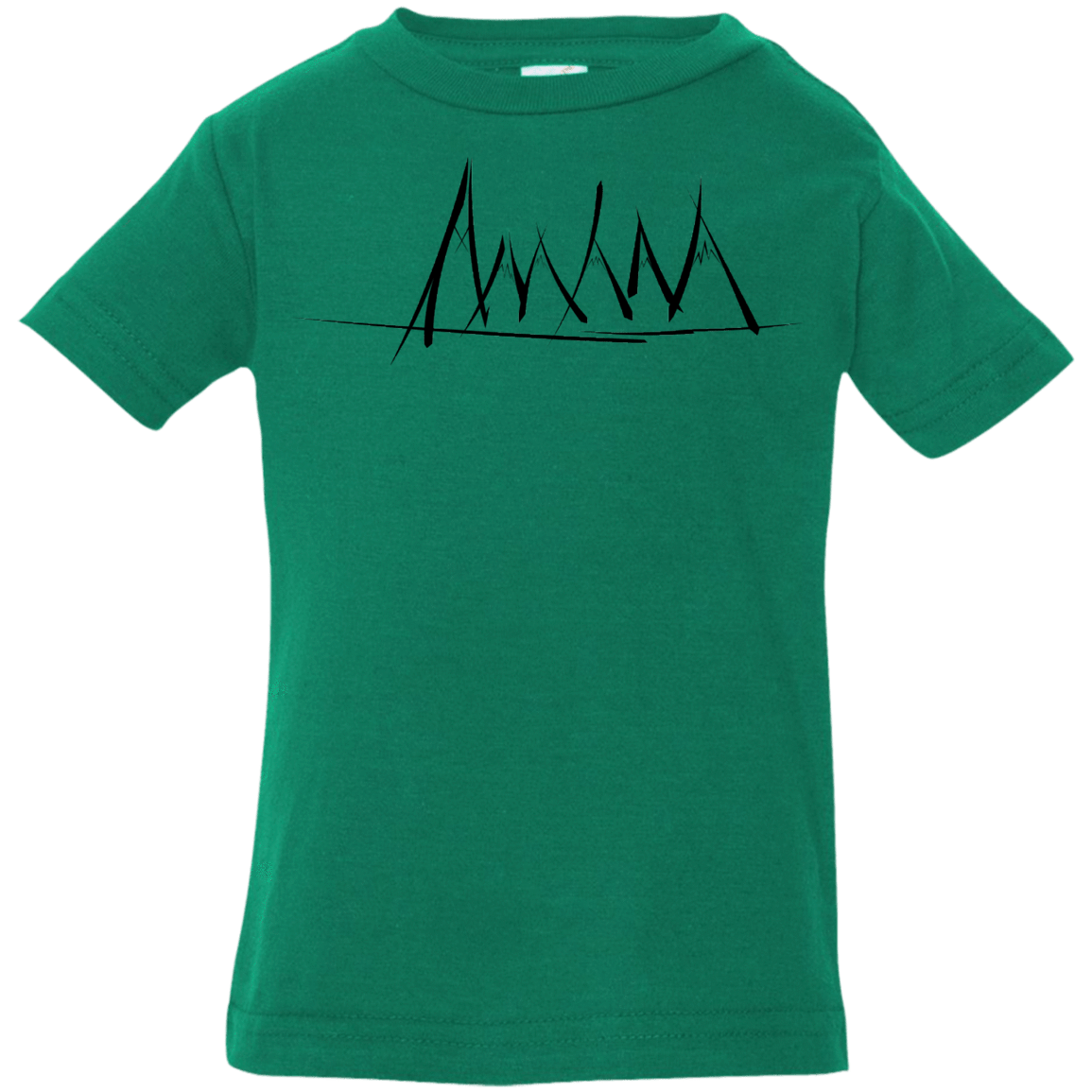 T-Shirts Kelly / 6 Months Mountain Brush Strokes Infant Premium T-Shirt