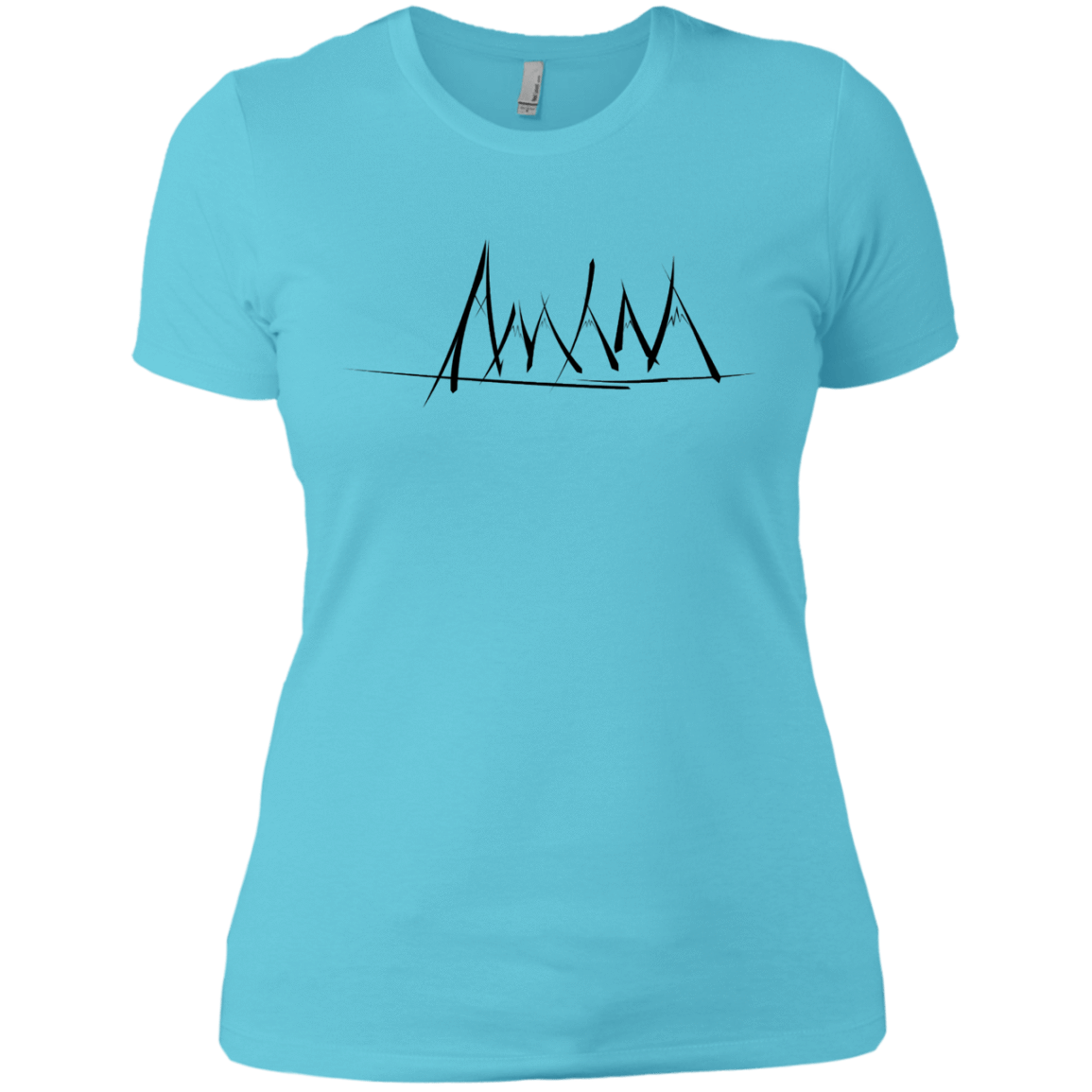 T-Shirts Cancun / X-Small Mountain Brush Strokes Women's Premium T-Shirt