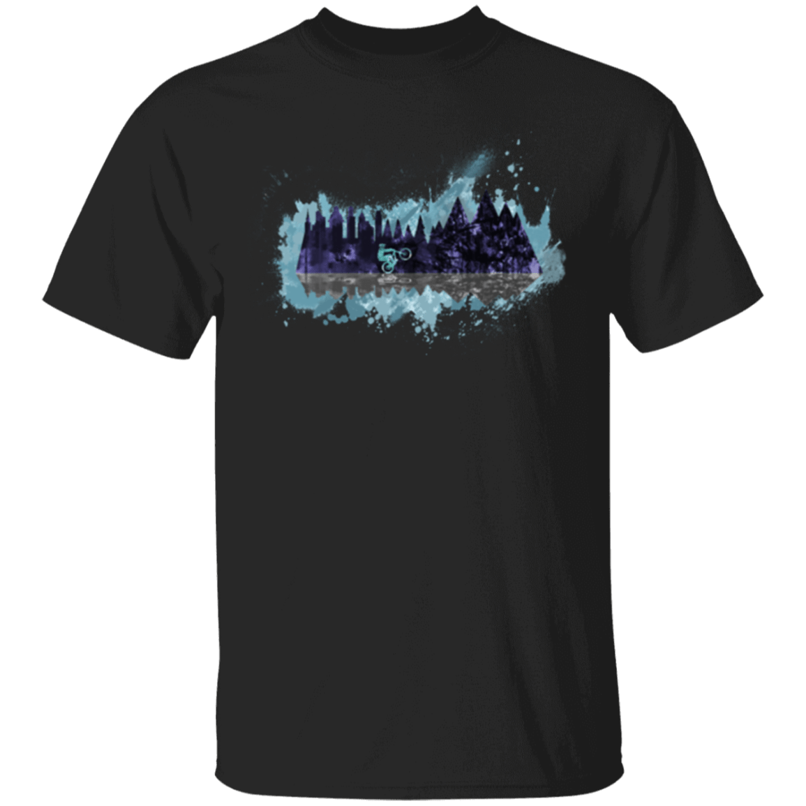 T-Shirts Black / S Mountain Splash Ride T-Shirt