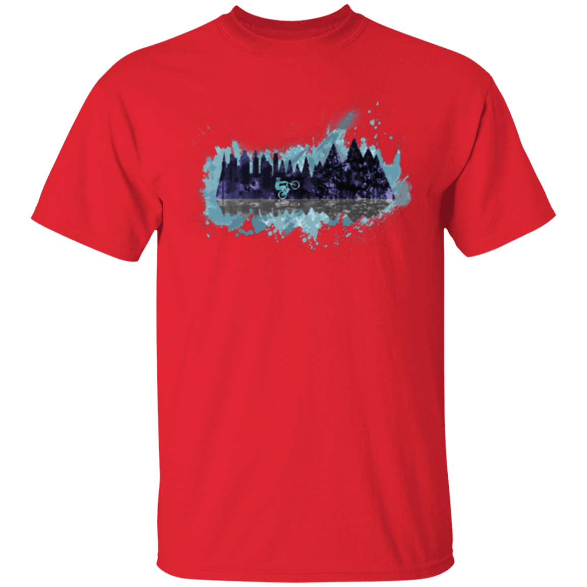 T-Shirts Red / S Mountain Splash Ride T-Shirt
