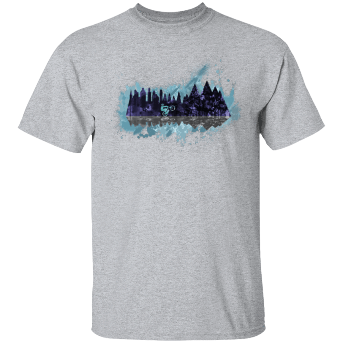 T-Shirts Sport Grey / S Mountain Splash Ride T-Shirt