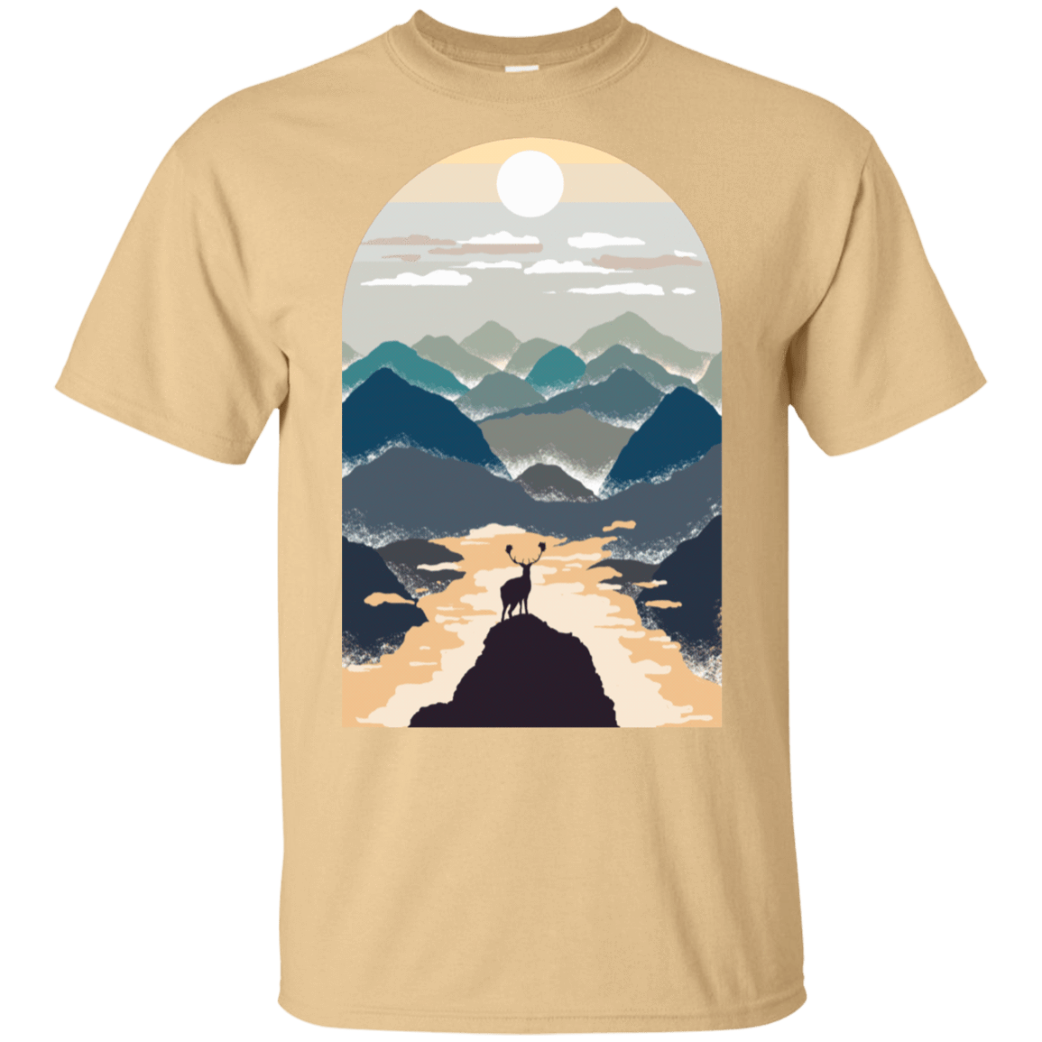 T-Shirts Vegas Gold / S Mountains T-Shirt