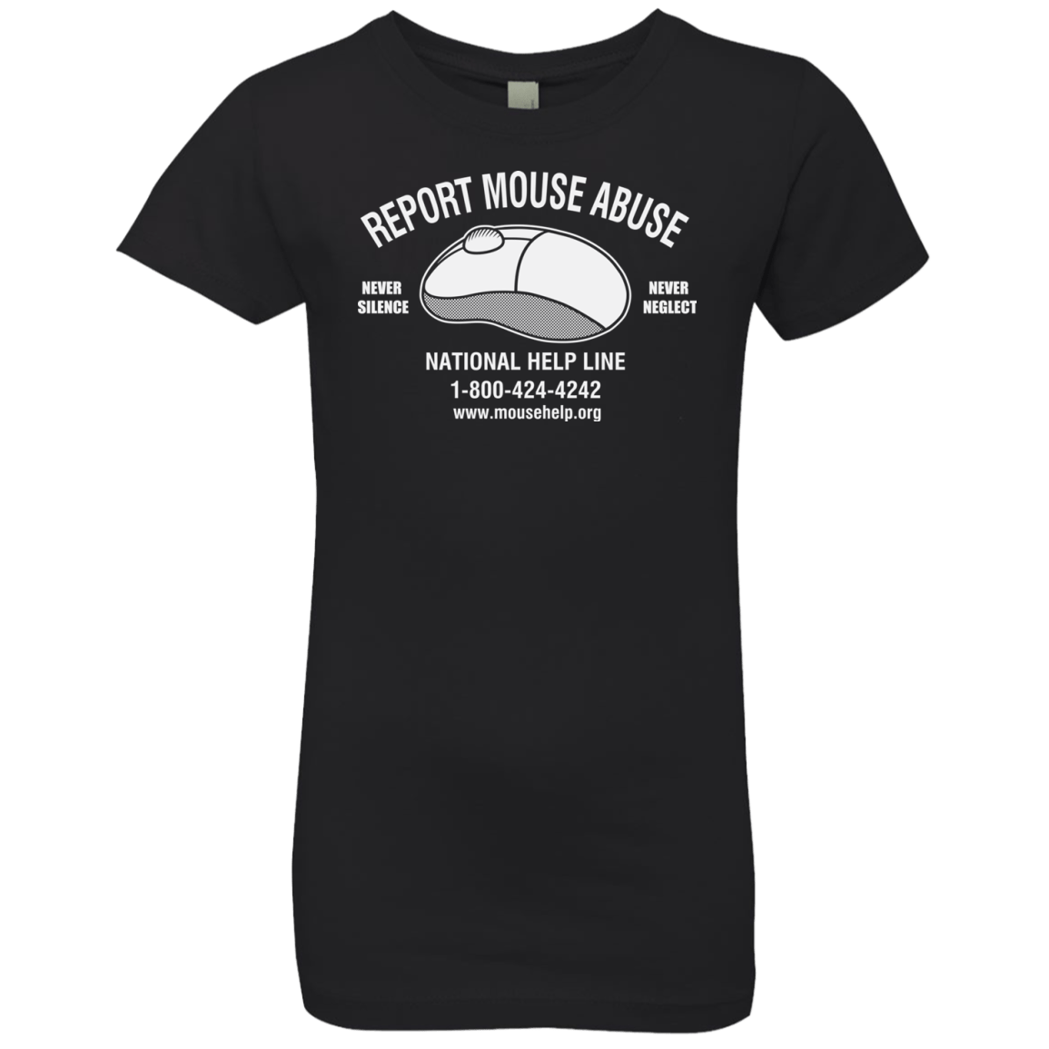 Mouse Abuse Girls Premium T-Shirt