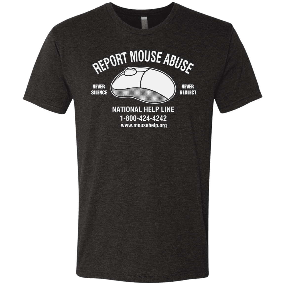 T-Shirts Vintage Black / S Mouse Abuse Men's Triblend T-Shirt