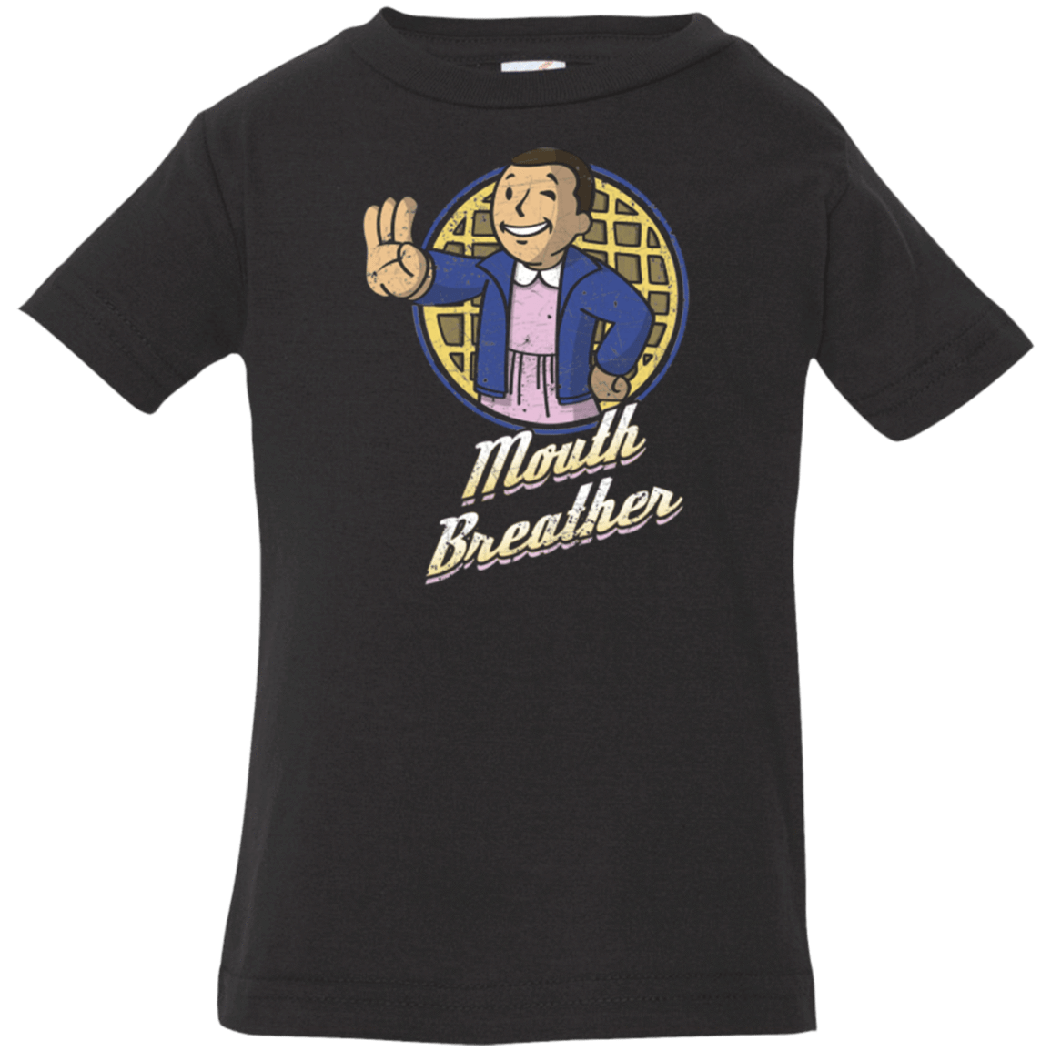 T-Shirts Black / 6 Months Mouth Breather Infant Premium T-Shirt