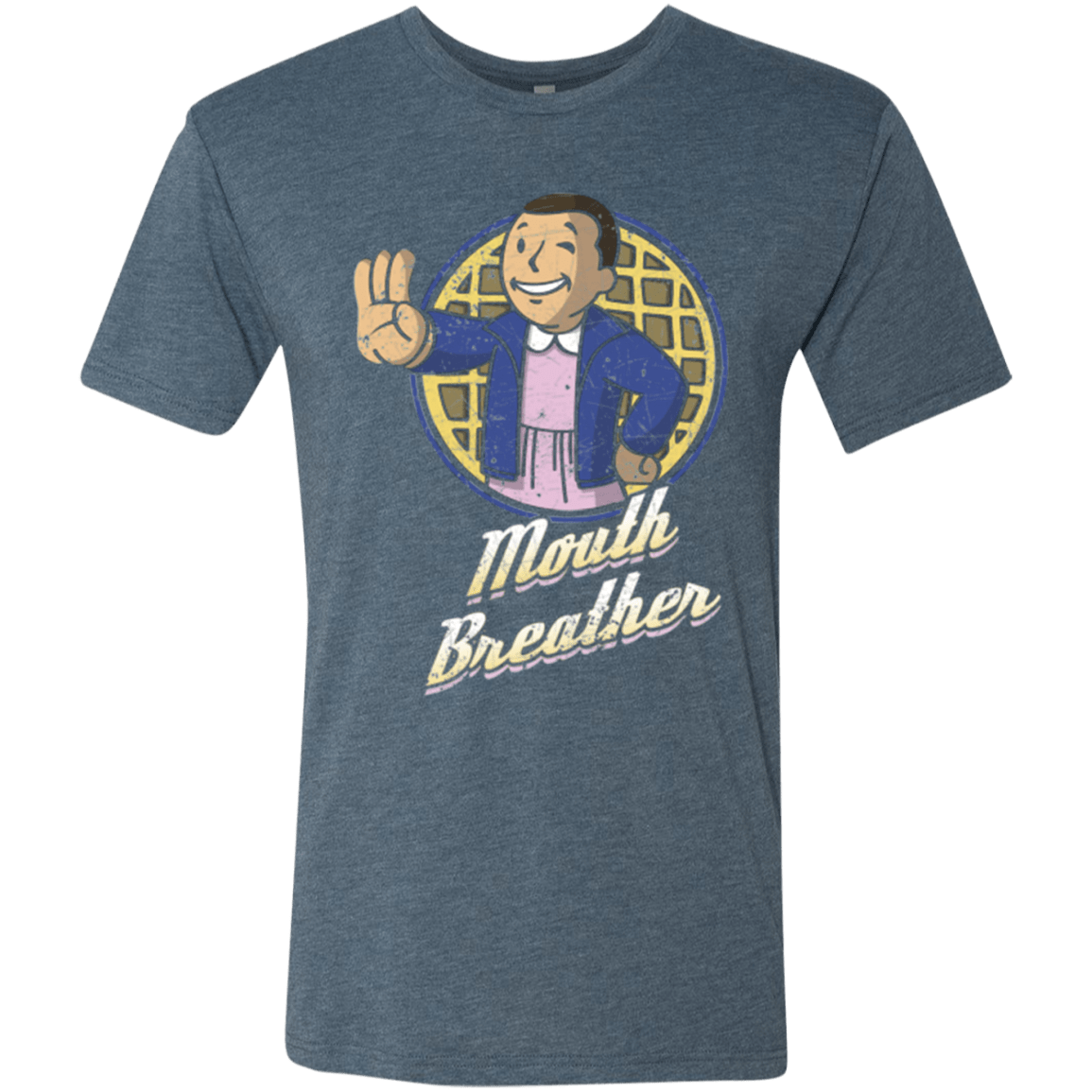 T-Shirts Indigo / Small Mouth Breather Men's Triblend T-Shirt