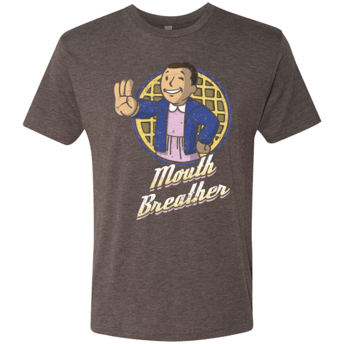 T-Shirts Macchiato / Small Mouth Breather Men's Triblend T-Shirt