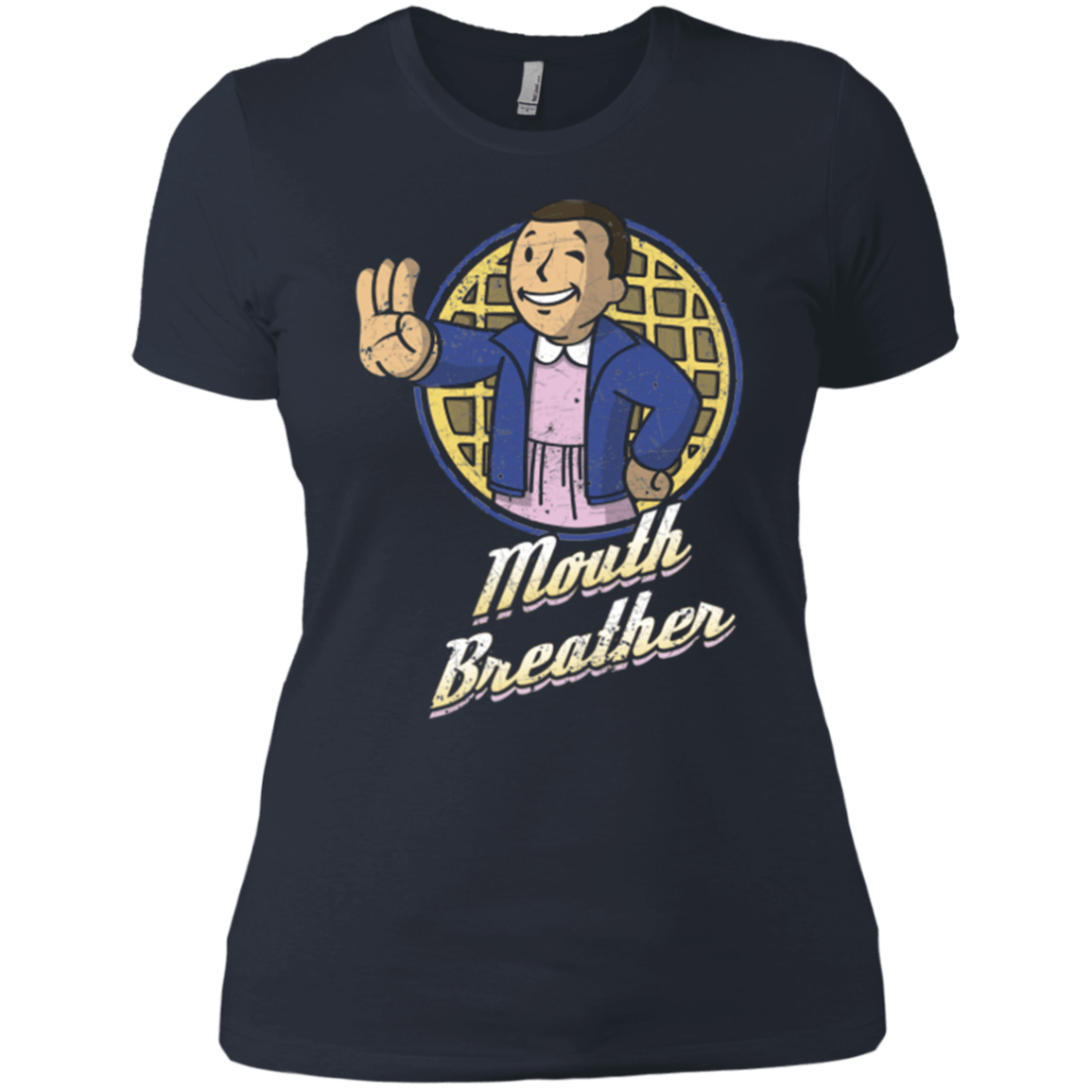 T-Shirts Indigo / X-Small Mouth Breather Women's Premium T-Shirt