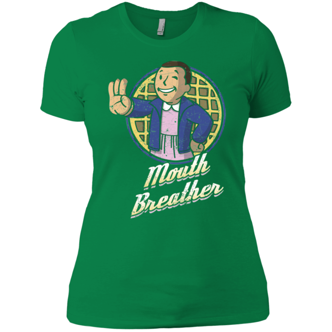 T-Shirts Kelly Green / X-Small Mouth Breather Women's Premium T-Shirt