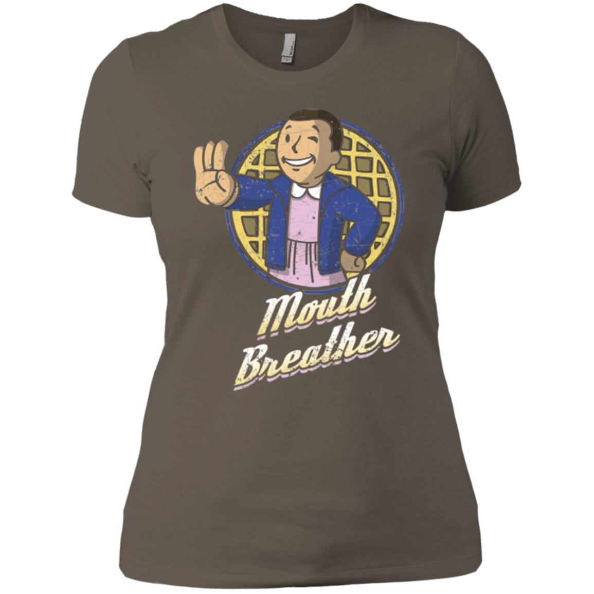T-Shirts Warm Grey / X-Small Mouth Breather Women's Premium T-Shirt
