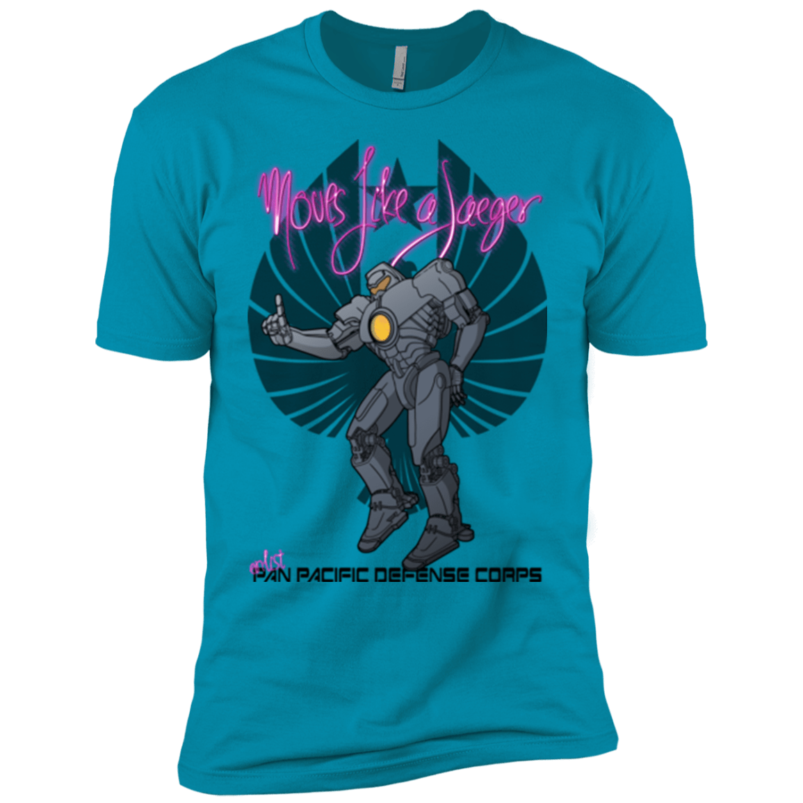 T-Shirts Turquoise / YXS Moves Like A Jaegger Boys Premium T-Shirt