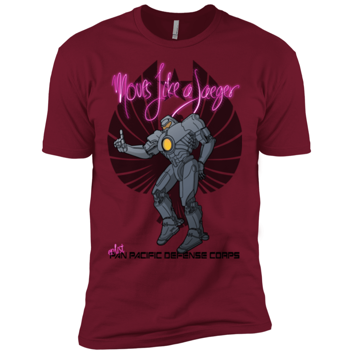 T-Shirts Cardinal / X-Small Moves Like A Jaegger Men's Premium T-Shirt