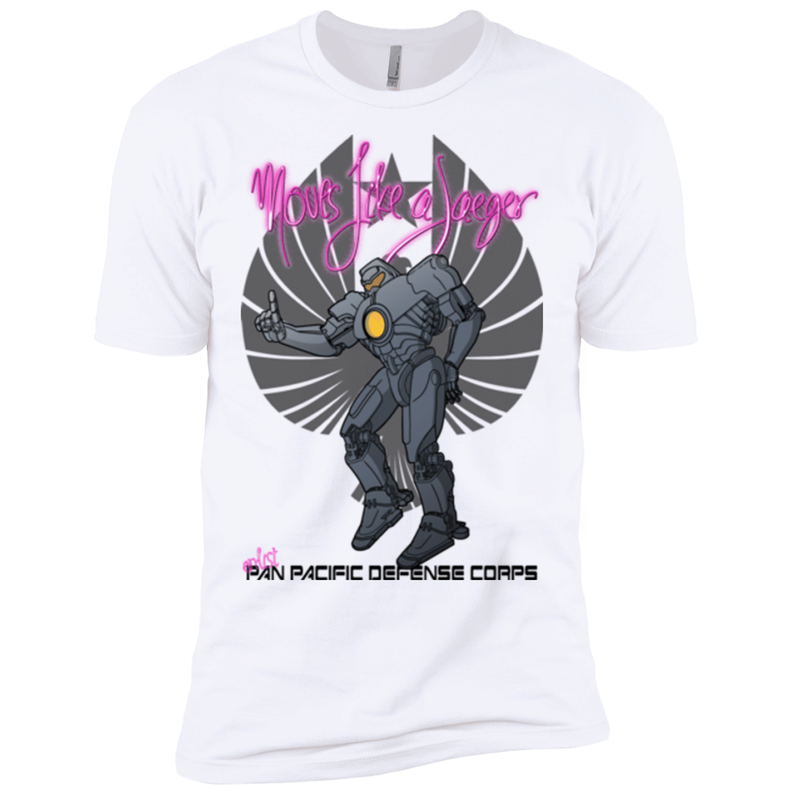 T-Shirts White / X-Small Moves Like A Jaegger Men's Premium T-Shirt