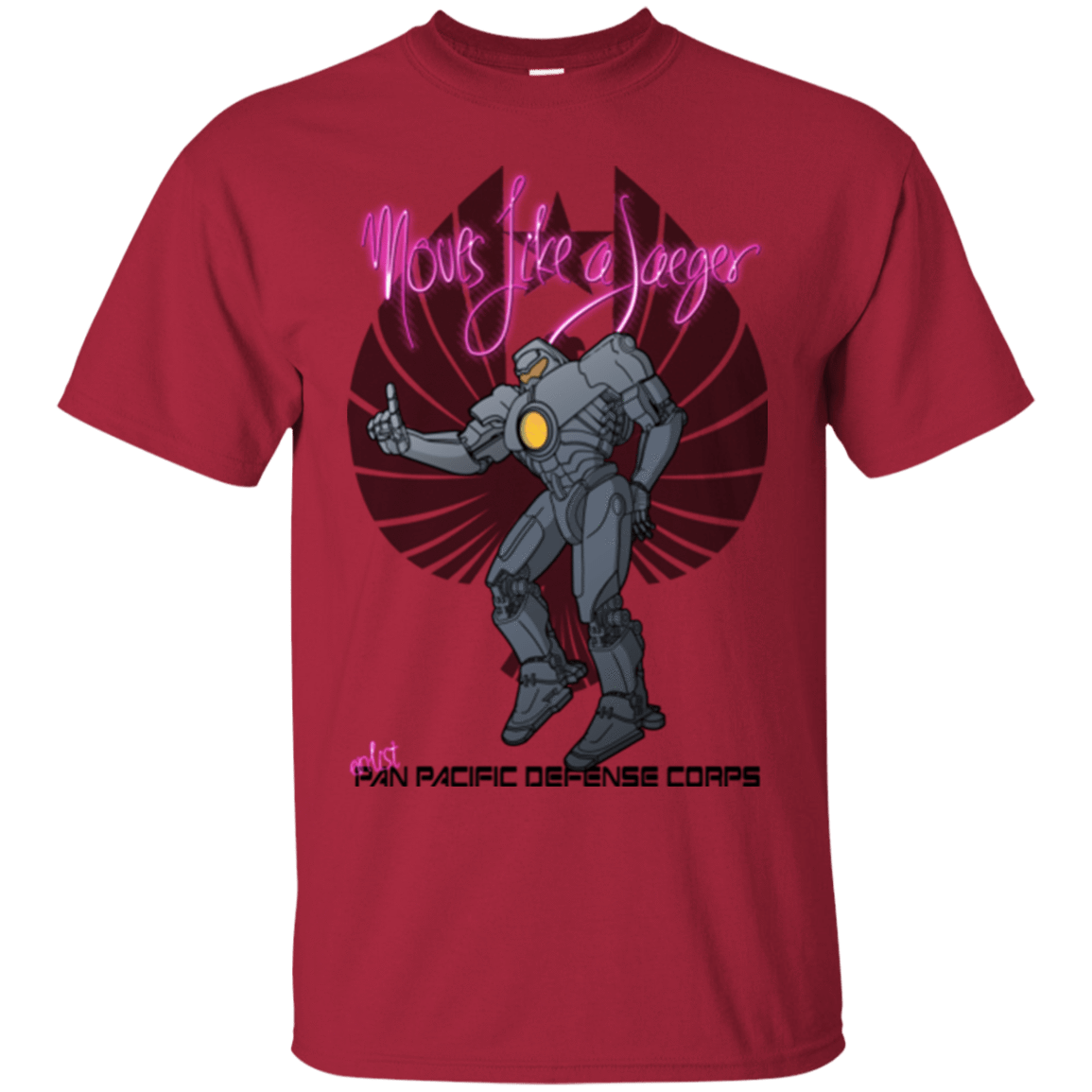 T-Shirts Cardinal / Small Moves Like A Jaegger T-Shirt