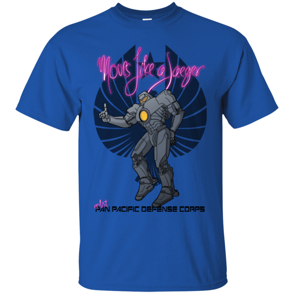 T-Shirts Royal / Small Moves Like A Jaegger T-Shirt