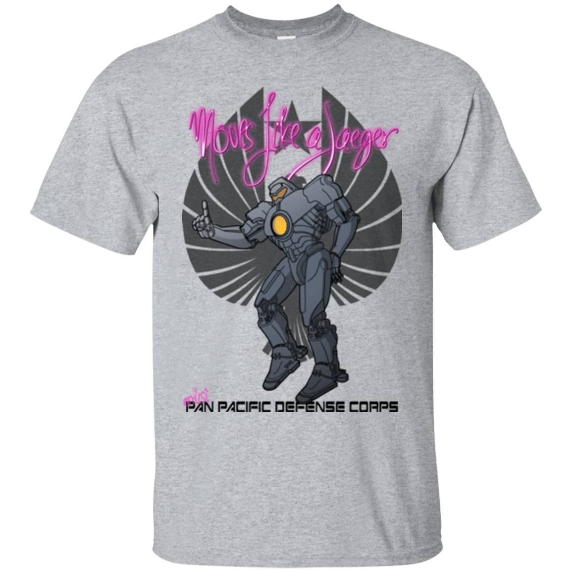 T-Shirts Sport Grey / Small Moves Like A Jaegger T-Shirt