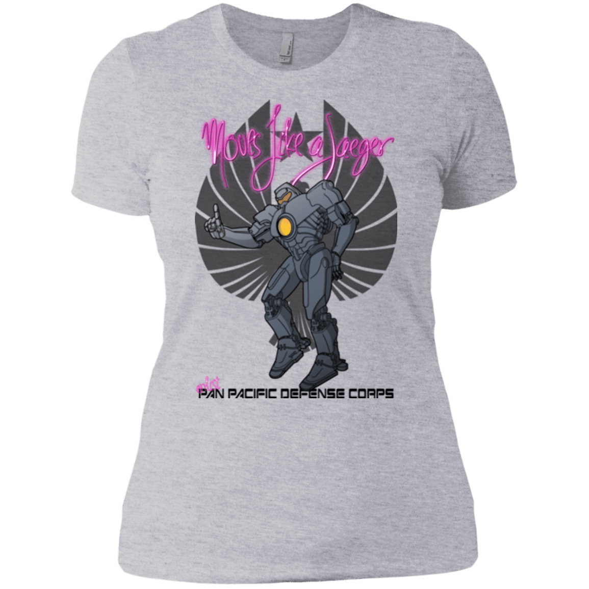 T-Shirts Heather Grey / X-Small Moves Like A Jaegger Women's Premium T-Shirt