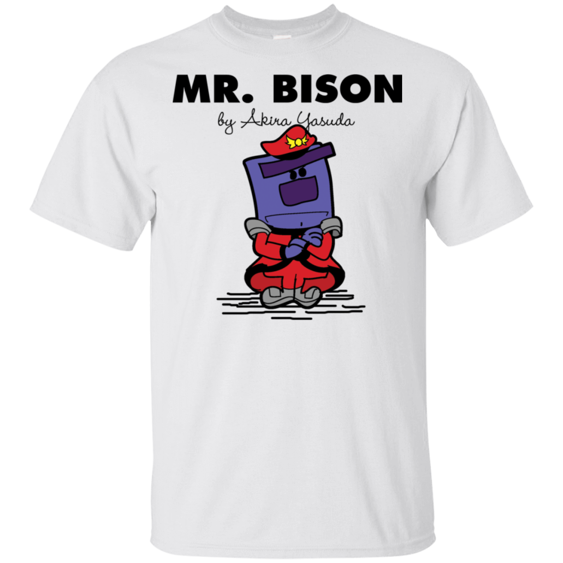 T-Shirts White / S Mr Bison T-Shirt