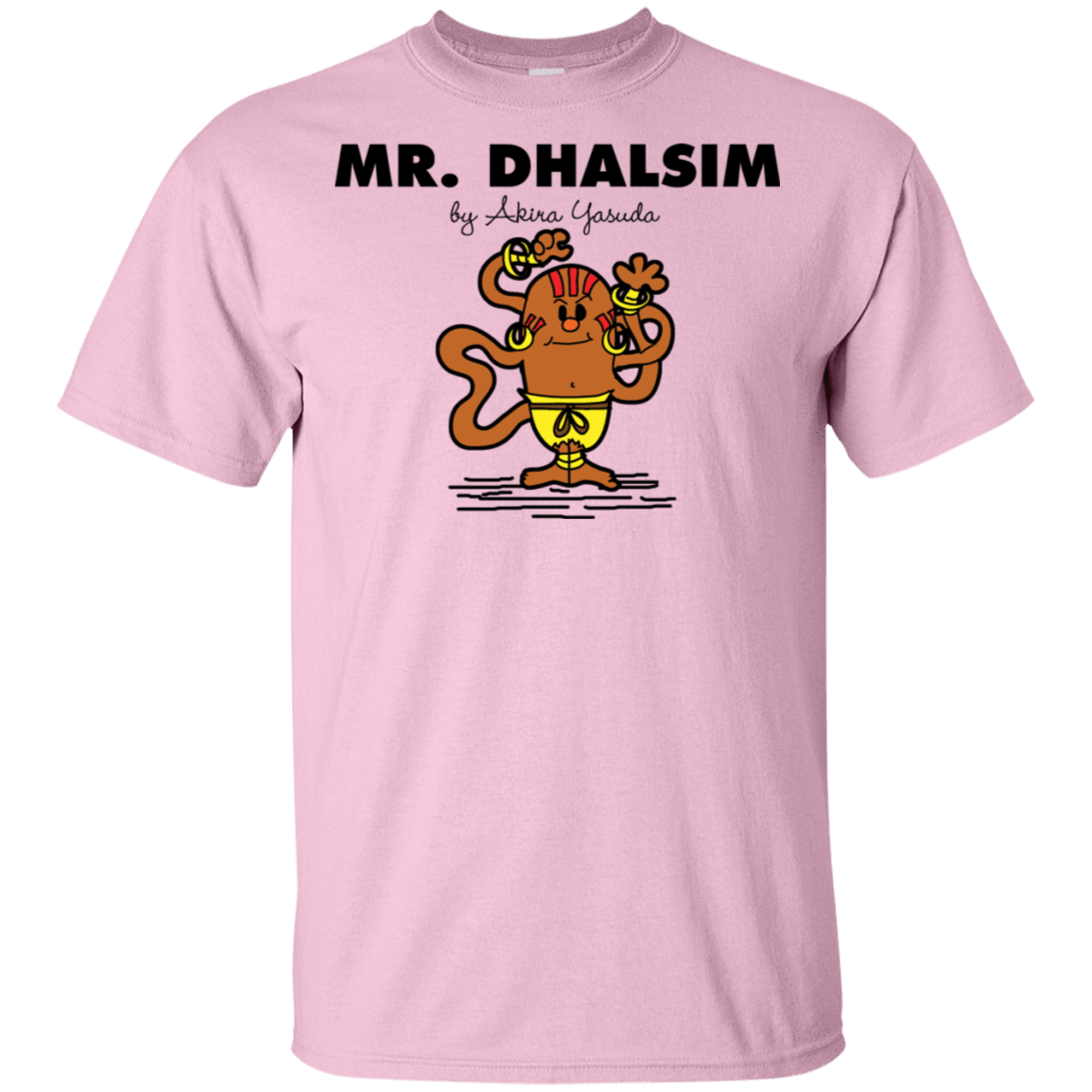 T-Shirts Light Pink / S Mr Dhalsim T-Shirt