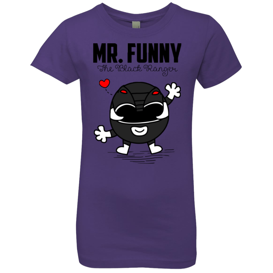T-Shirts Purple Rush / YXS Mr Funny Girls Premium T-Shirt