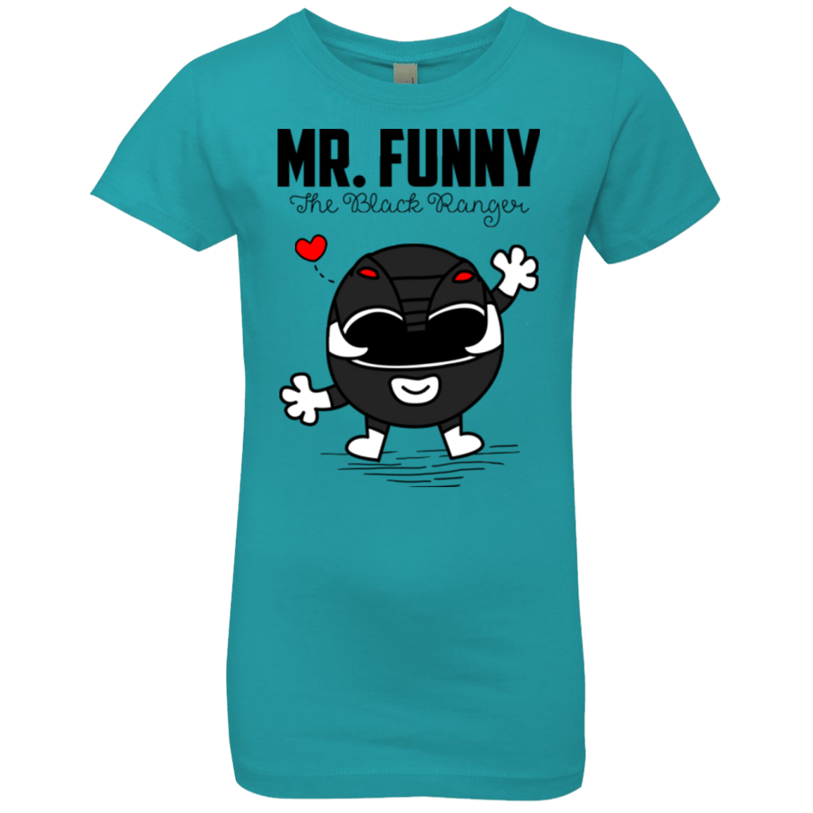 T-Shirts Tahiti Blue / YXS Mr Funny Girls Premium T-Shirt