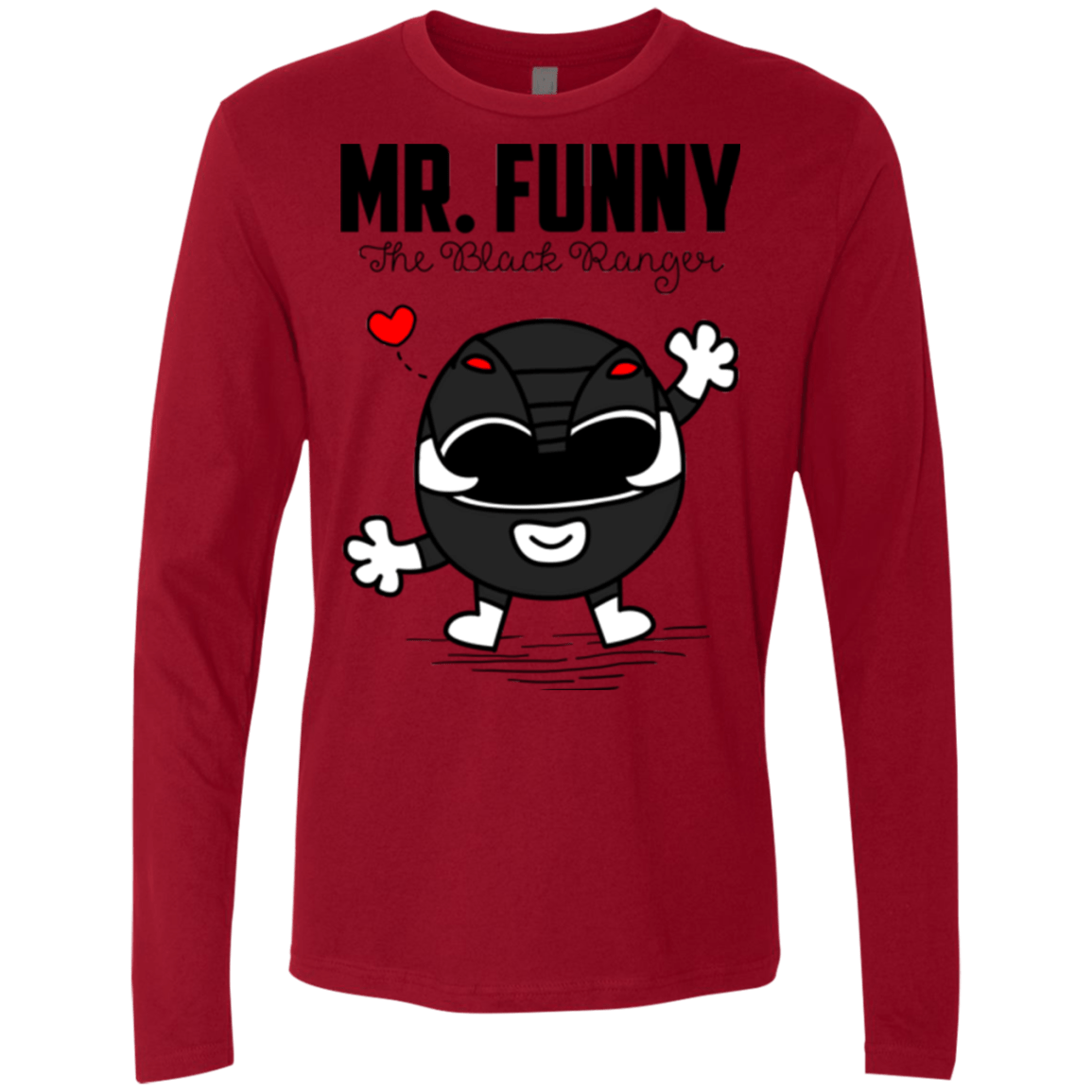 T-Shirts Cardinal / Small Mr Funny Men's Premium Long Sleeve