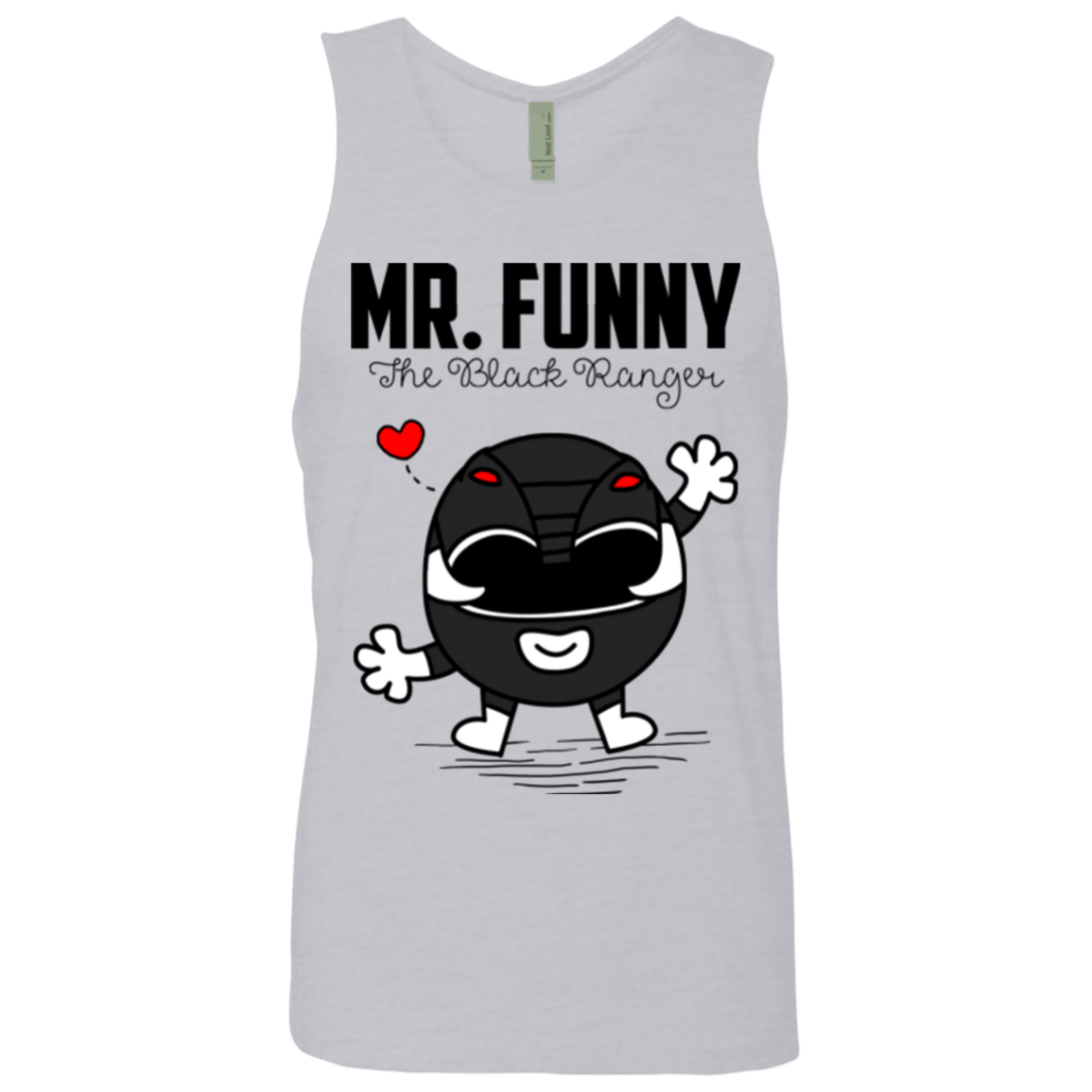 T-Shirts Heather Grey / Small Mr Funny Men's Premium Tank Top