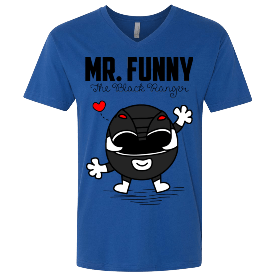 T-Shirts Royal / X-Small Mr Funny Men's Premium V-Neck