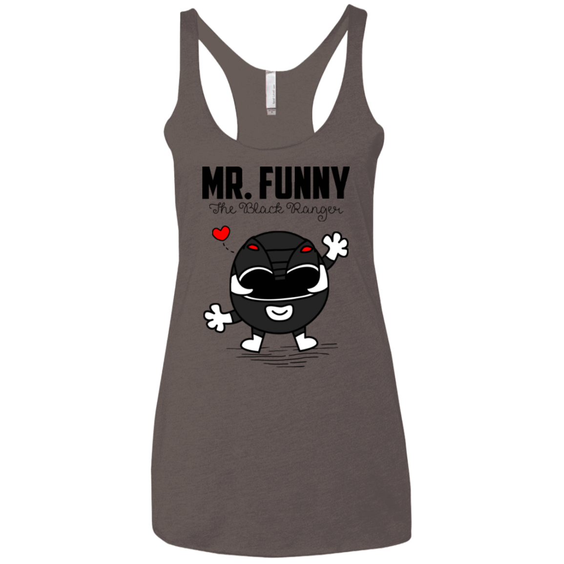 T-Shirts Macchiato / X-Small Mr Funny Women's Triblend Racerback Tank
