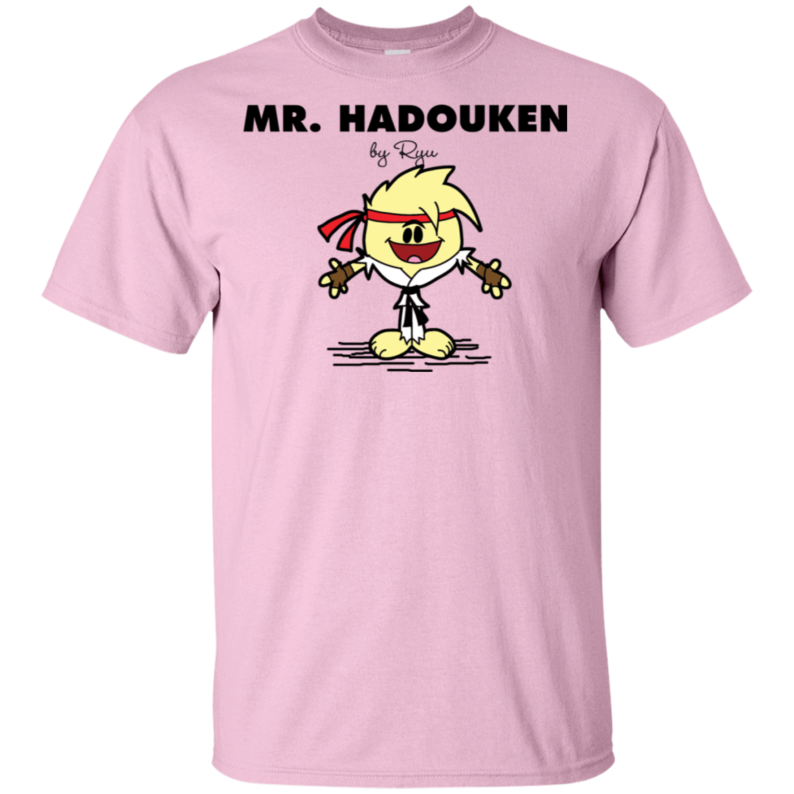 T-Shirts Light Pink / S Mr Hadouken T-Shirt