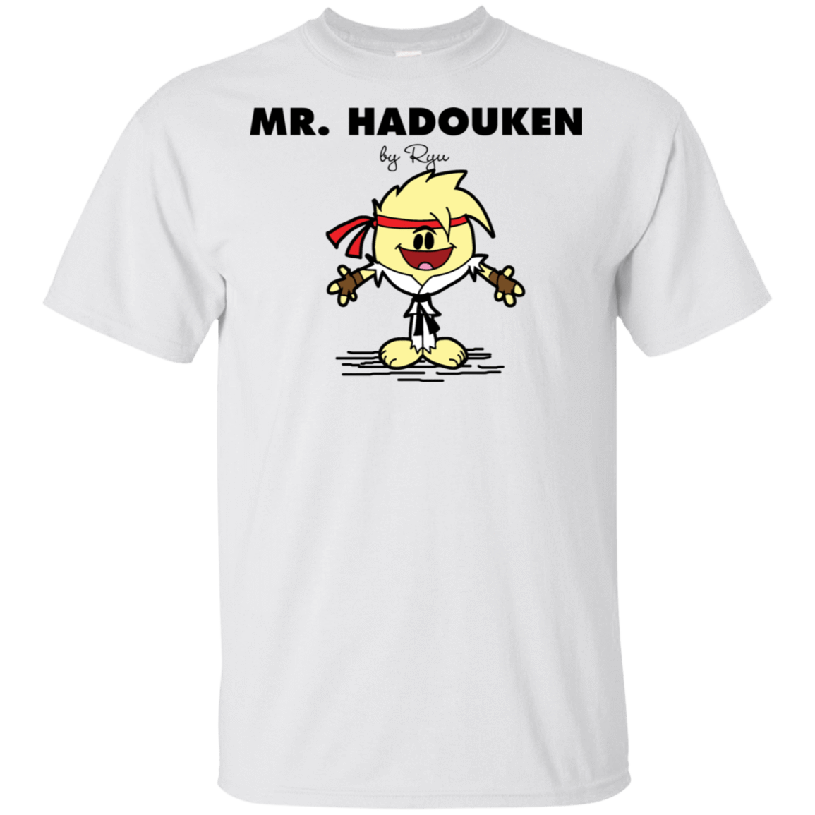 T-Shirts White / S Mr Hadouken T-Shirt