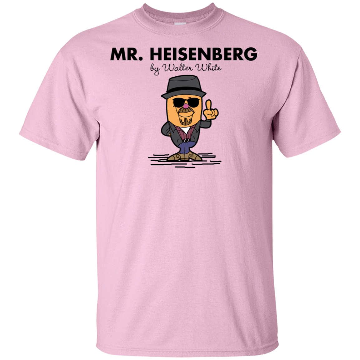 T-Shirts Light Pink / S Mr Heisenberg T-Shirt