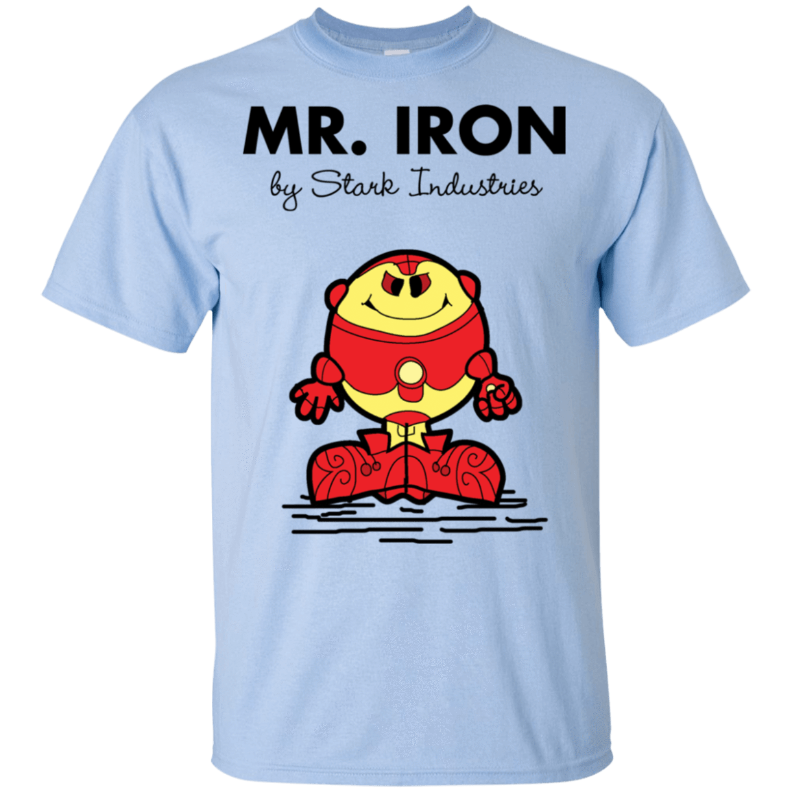 T-Shirts Light Blue / S Mr Iron T-Shirt