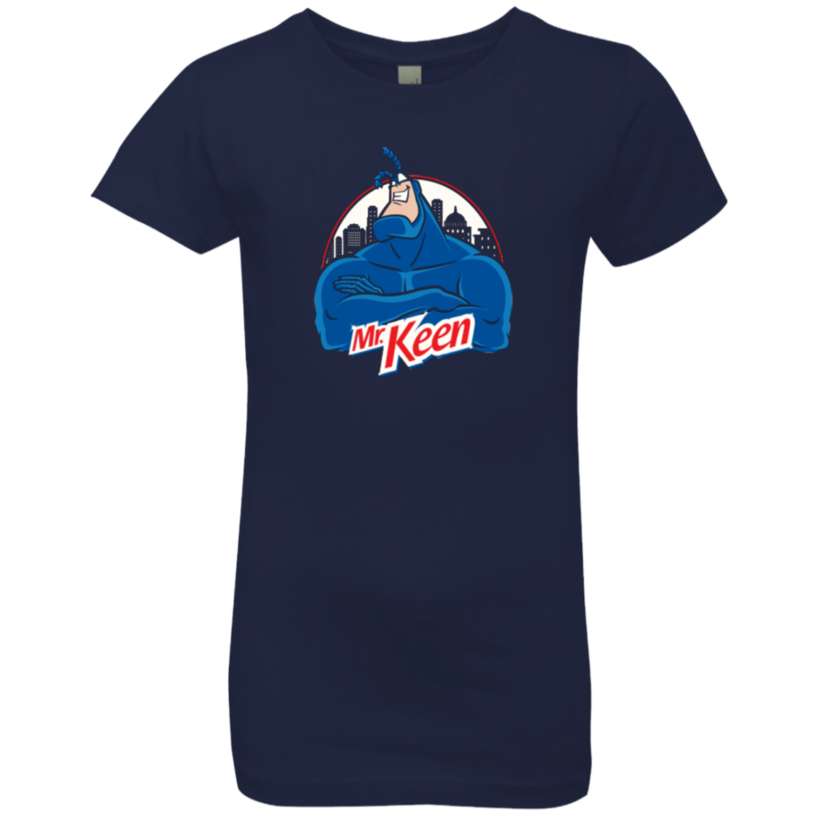 T-Shirts Midnight Navy / YXS Mr. Keen Girls Premium T-Shirt
