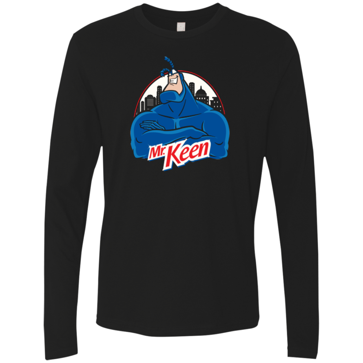 T-Shirts Black / Small Mr. Keen Men's Premium Long Sleeve