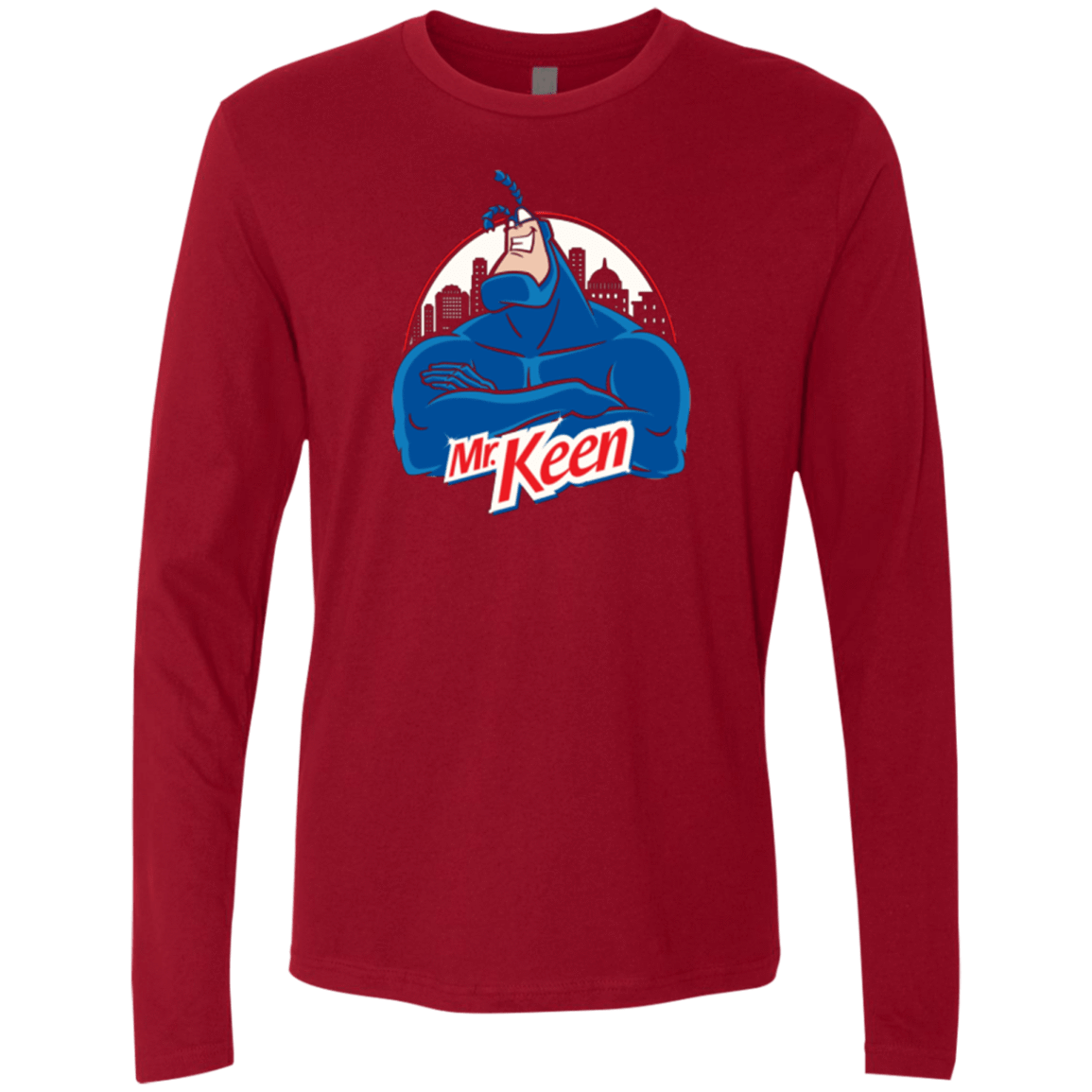 T-Shirts Cardinal / Small Mr. Keen Men's Premium Long Sleeve