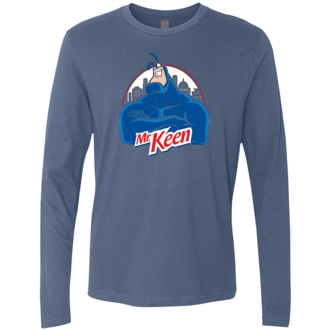 T-Shirts Indigo / Small Mr. Keen Men's Premium Long Sleeve