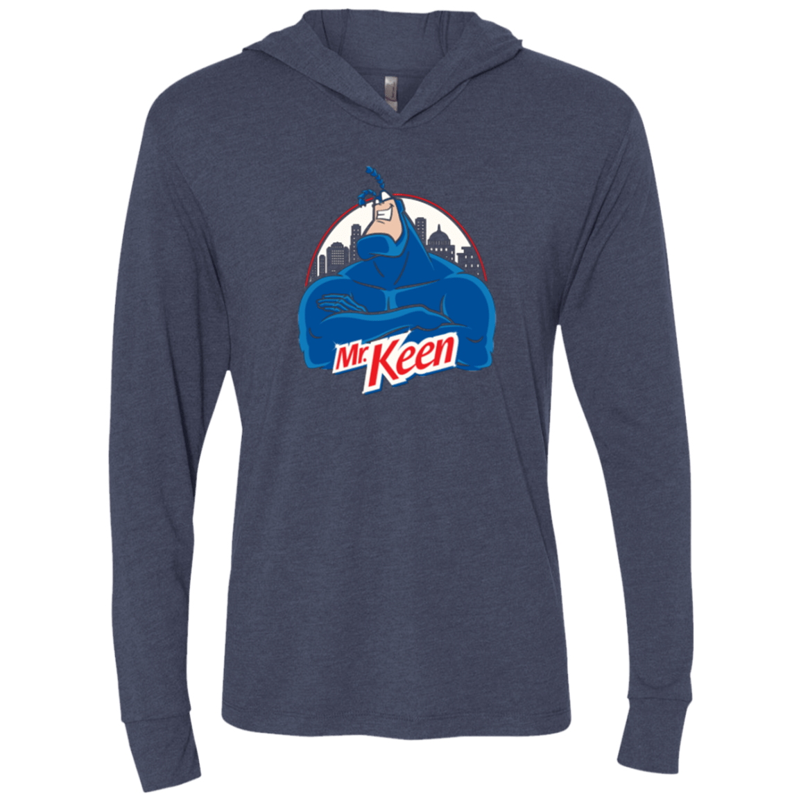 T-Shirts Vintage Navy / X-Small Mr. Keen Triblend Long Sleeve Hoodie Tee