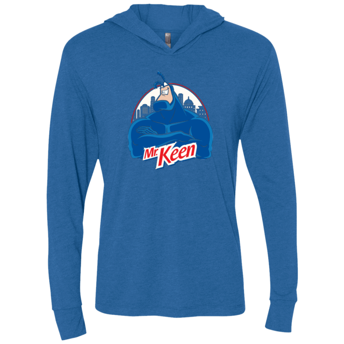 T-Shirts Vintage Royal / X-Small Mr. Keen Triblend Long Sleeve Hoodie Tee