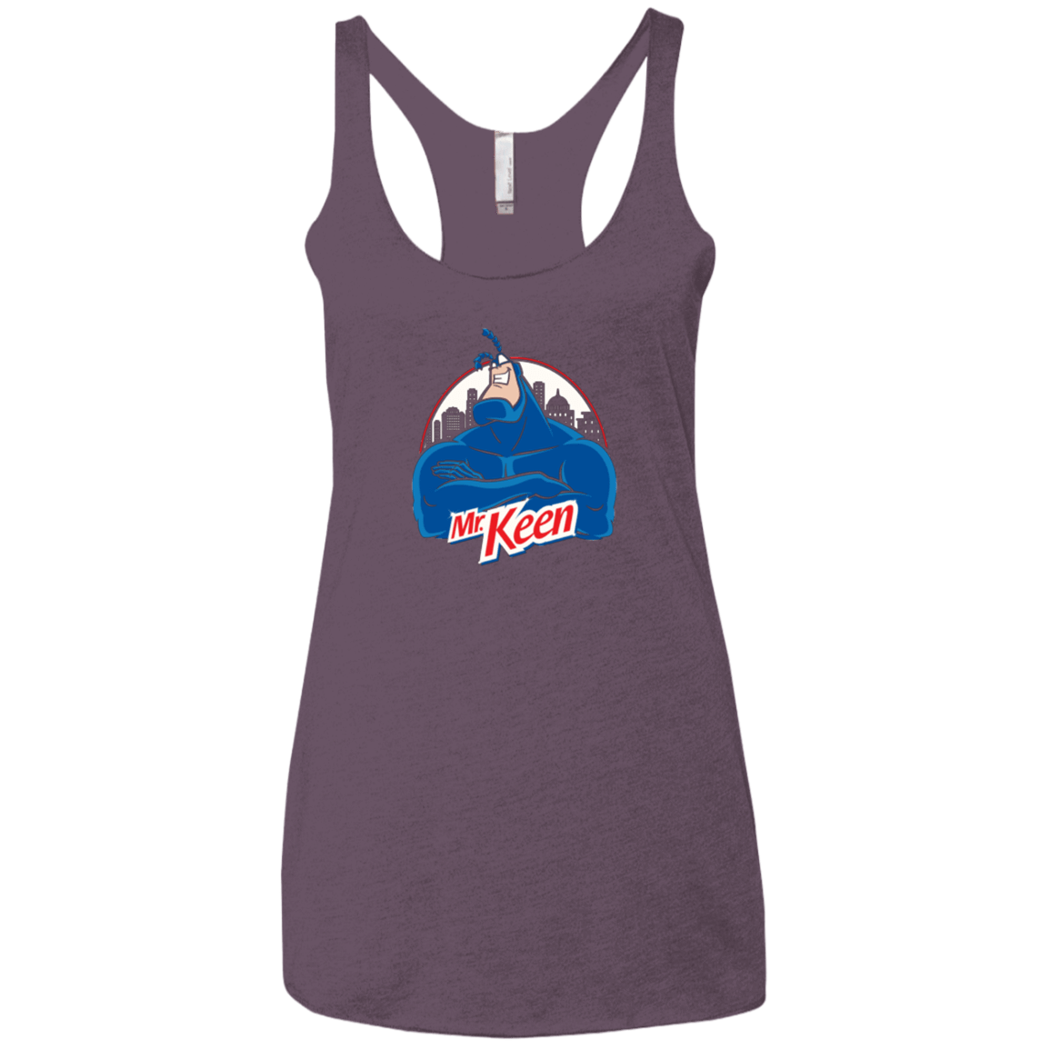 T-Shirts Vintage Purple / X-Small Mr. Keen Women's Triblend Racerback Tank