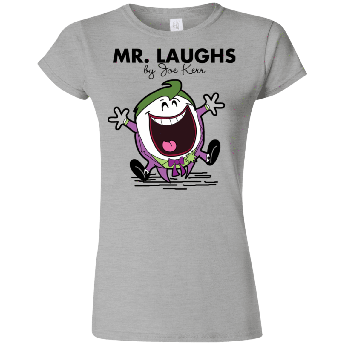 T-Shirts Sport Grey / S Mr Laughs Junior Slimmer-Fit T-Shirt