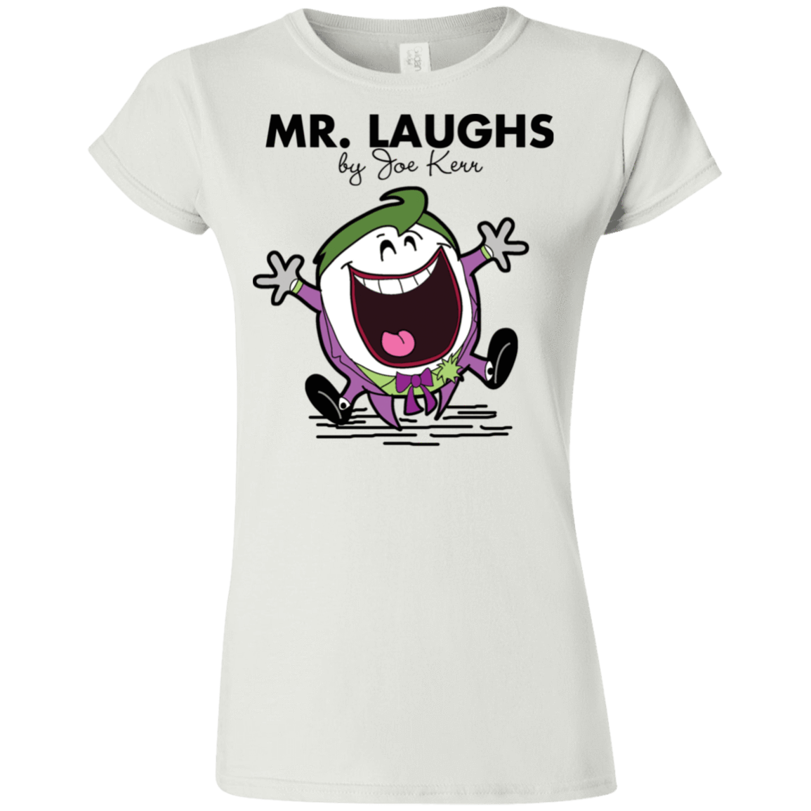 T-Shirts White / S Mr Laughs Junior Slimmer-Fit T-Shirt