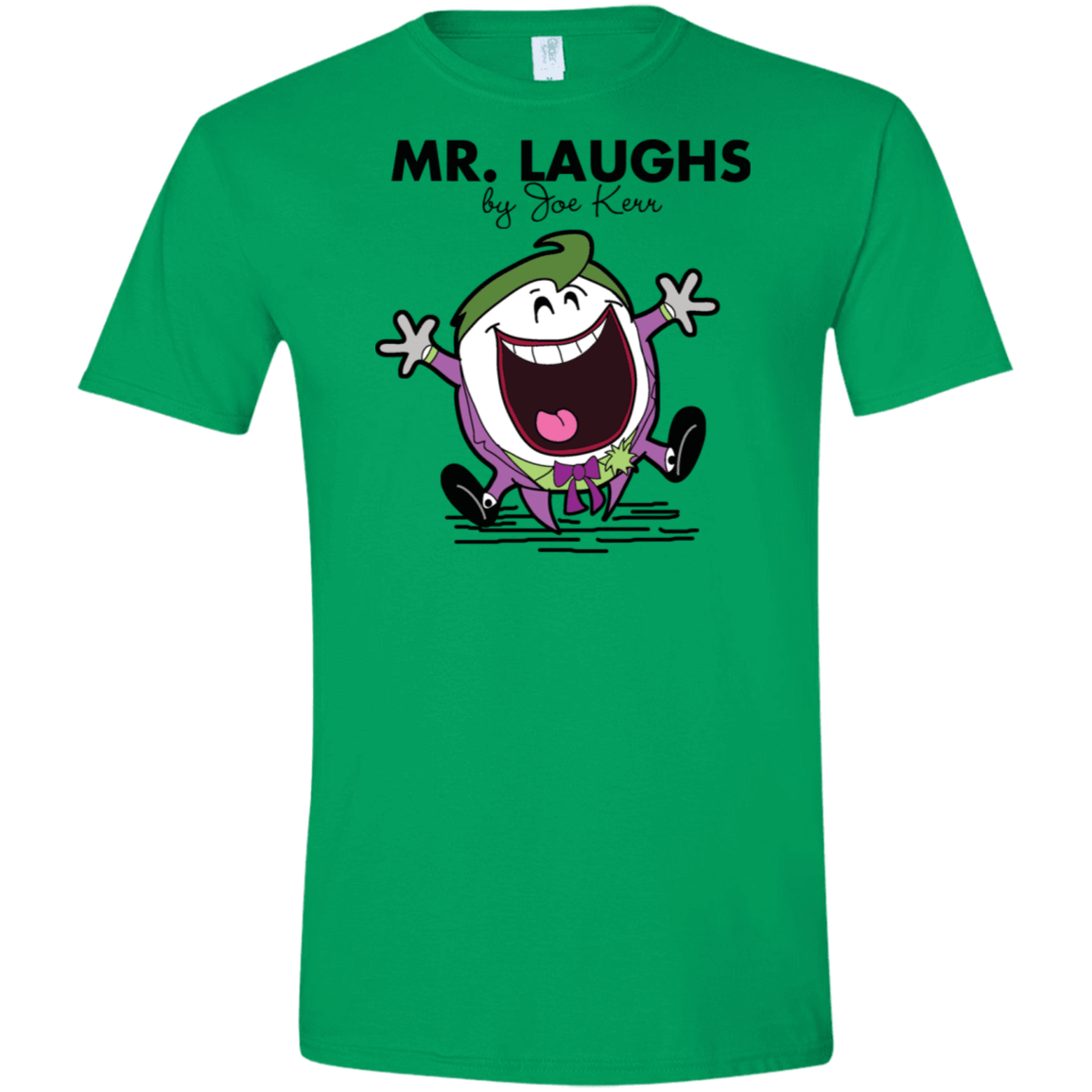 T-Shirts Irish Green / S Mr Laughs Men's Semi-Fitted Softstyle