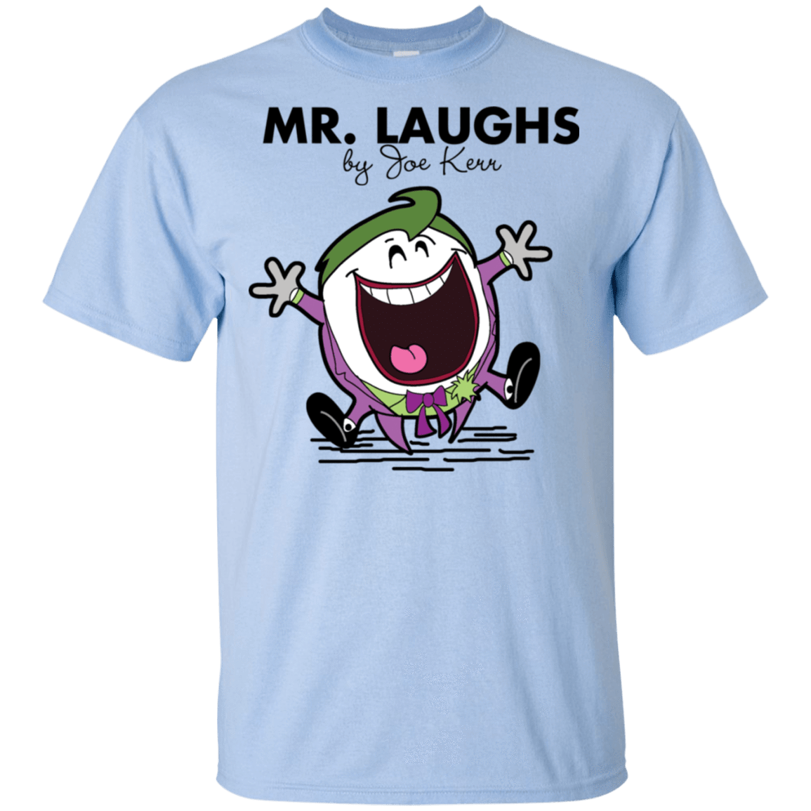 T-Shirts Light Blue / S Mr Laughs T-Shirt